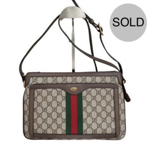 GUCCI OPHIDIA UNISEX GG SUPREME CANVAS