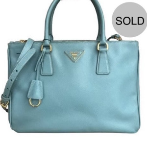 PRADA GALLERIA TURQUOISE