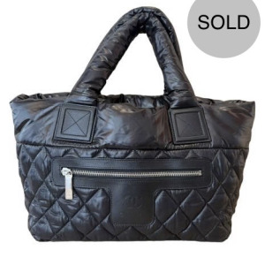 CHANEL COCO COCOON NYLON TOTE BAG