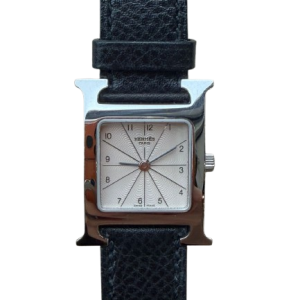 HERMES HEURE H SINGLE-TOUR BLACK WATCH