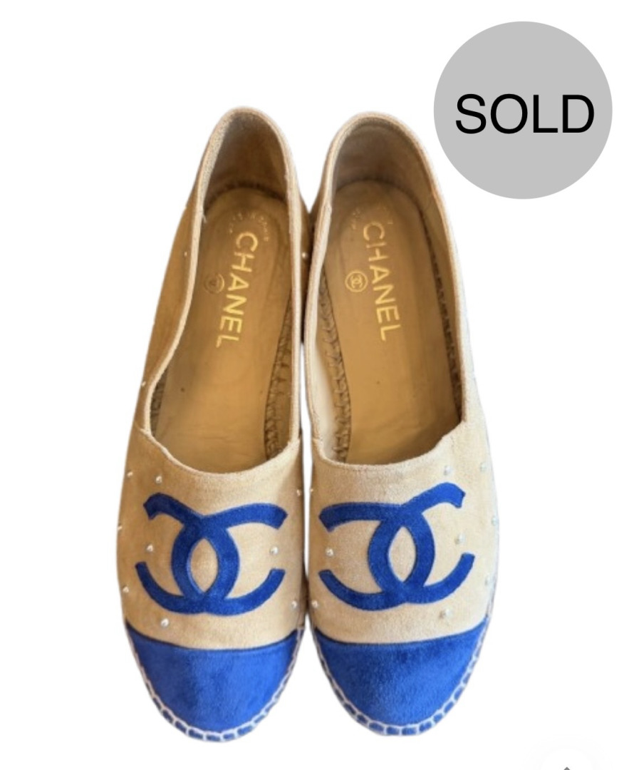 CHANEL ESPADRILLES Size 39