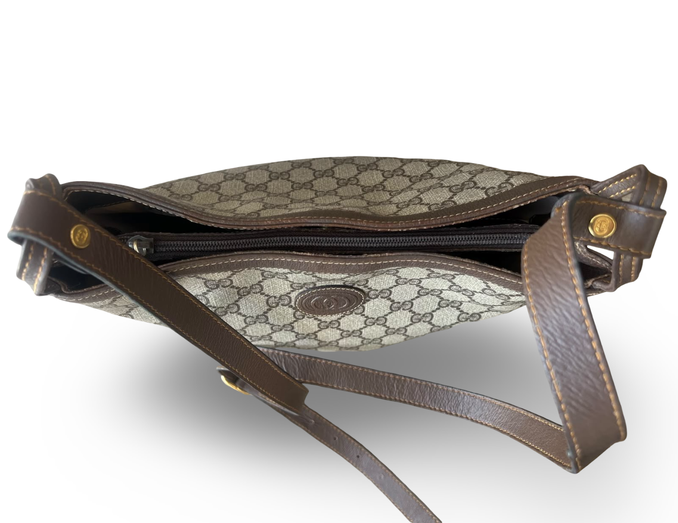 GUCCI BOLSA VINTAGE CROSSBODY GG CANVAS - Image 5