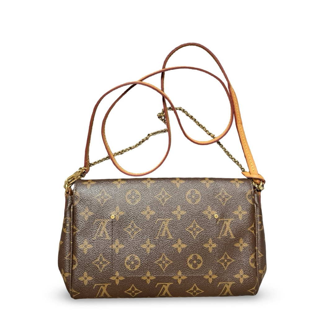 LOUIS VUITTON MONOGRAM FAVORITE MM SHOULDER/CROSSBODY BAG - Image 3
